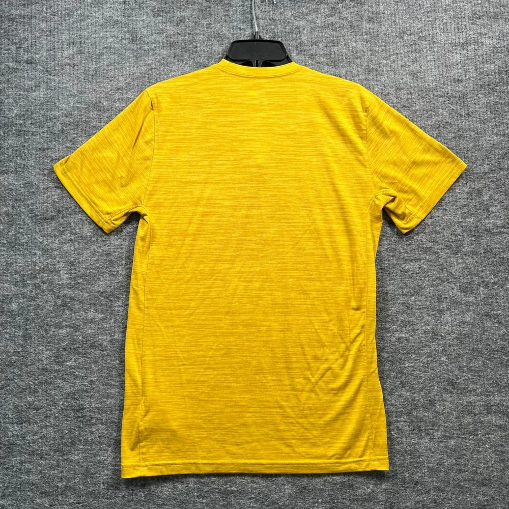 Nike San Diego Padres MLB Authentic Collection Dri-FIT Shirt Yellow Mens Small